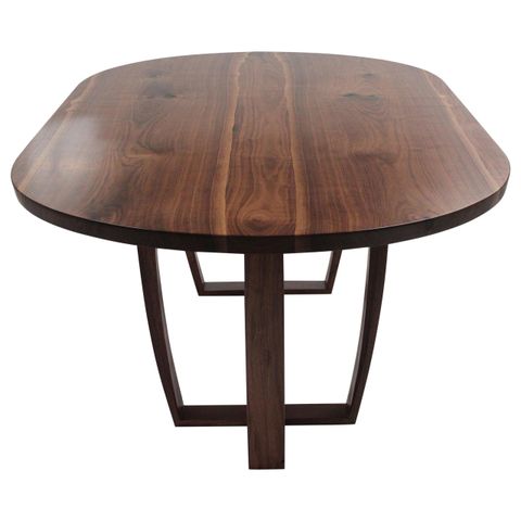 Tapered Dining Table In Black Walnut For Sale At 1Stdibs intended for The Enduring Appeal of Black Walnut Solid Wood Dining Tables